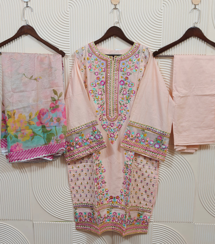 KARMA LAWN STITCHED D-05