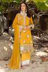 ZYRA FREESIA 3 Piece Embroirdered Chiffon Mirha - FW40060
