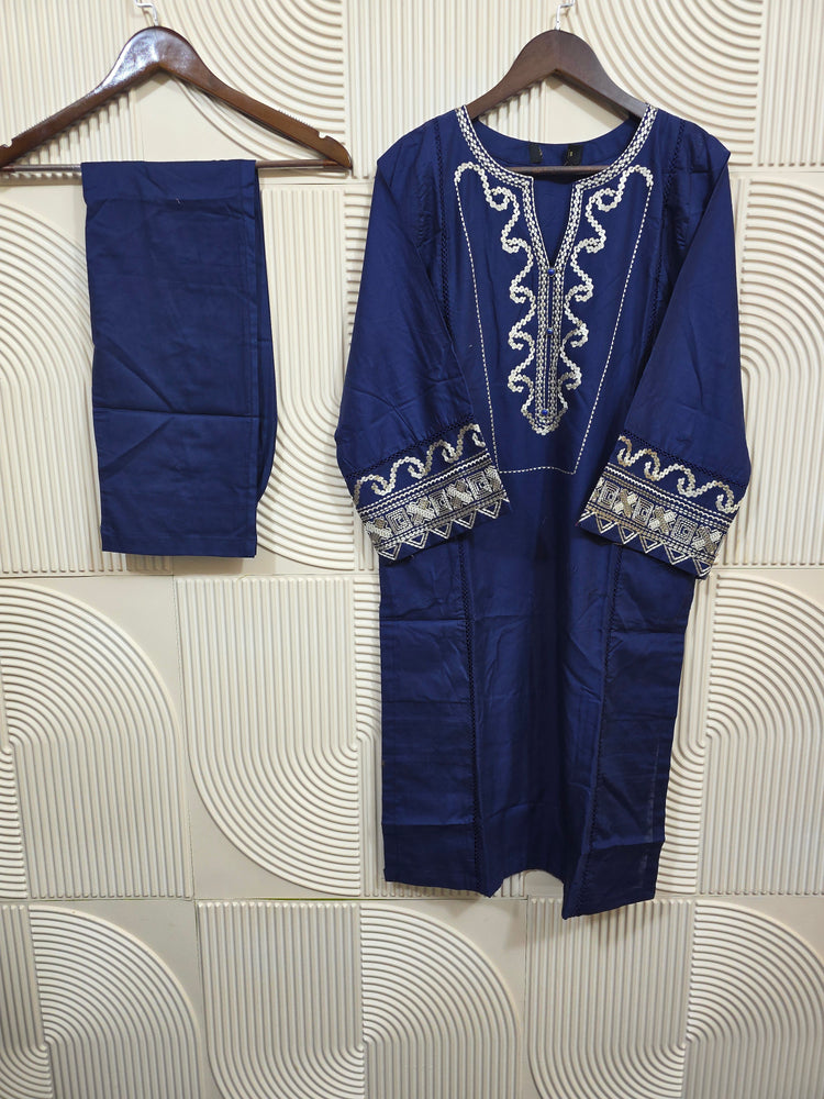 ZEBAYESHA STITCHED LAWN CORD SET D-04