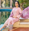 ZIMMEL BY TAWAKKAL SEMI STITCHED 3PC | D-1141
