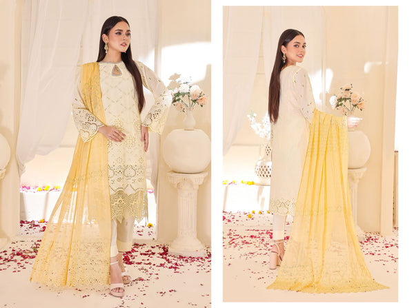KINZA CHICKEN KARI UN-STITCHED COLLECTION BY BIN HAMEED 24'-09