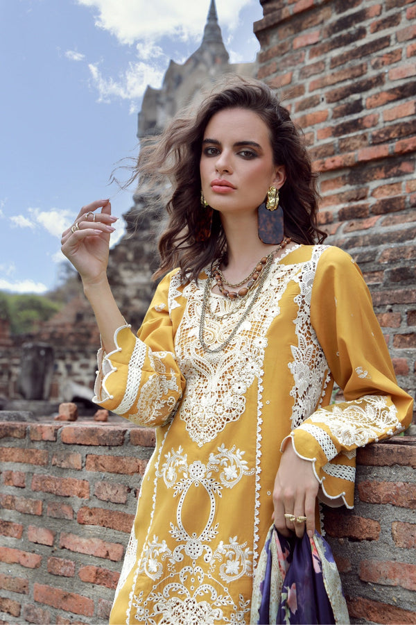 Gulmina by Marwat Textile-Topaz Sun