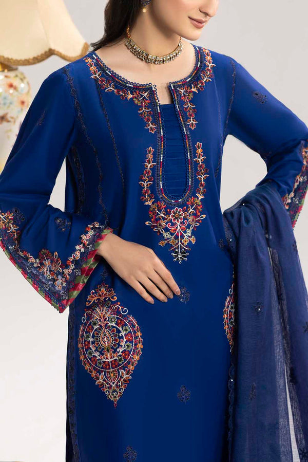 PHULKAARI ZR-2617 | BLUE