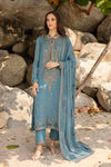 ZYRA FREESIA 3 Piece Embroirdered Chiffon Aarvi - FW40059
