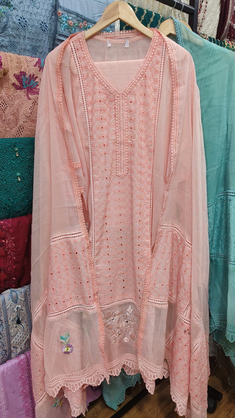 ZOYA AHMED SEMI-STITCHED LUXURY COLLECTION -ZA-24