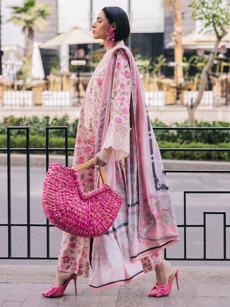 MAHNUR BROADWAY 25' Lotus | 3 PC Lawn