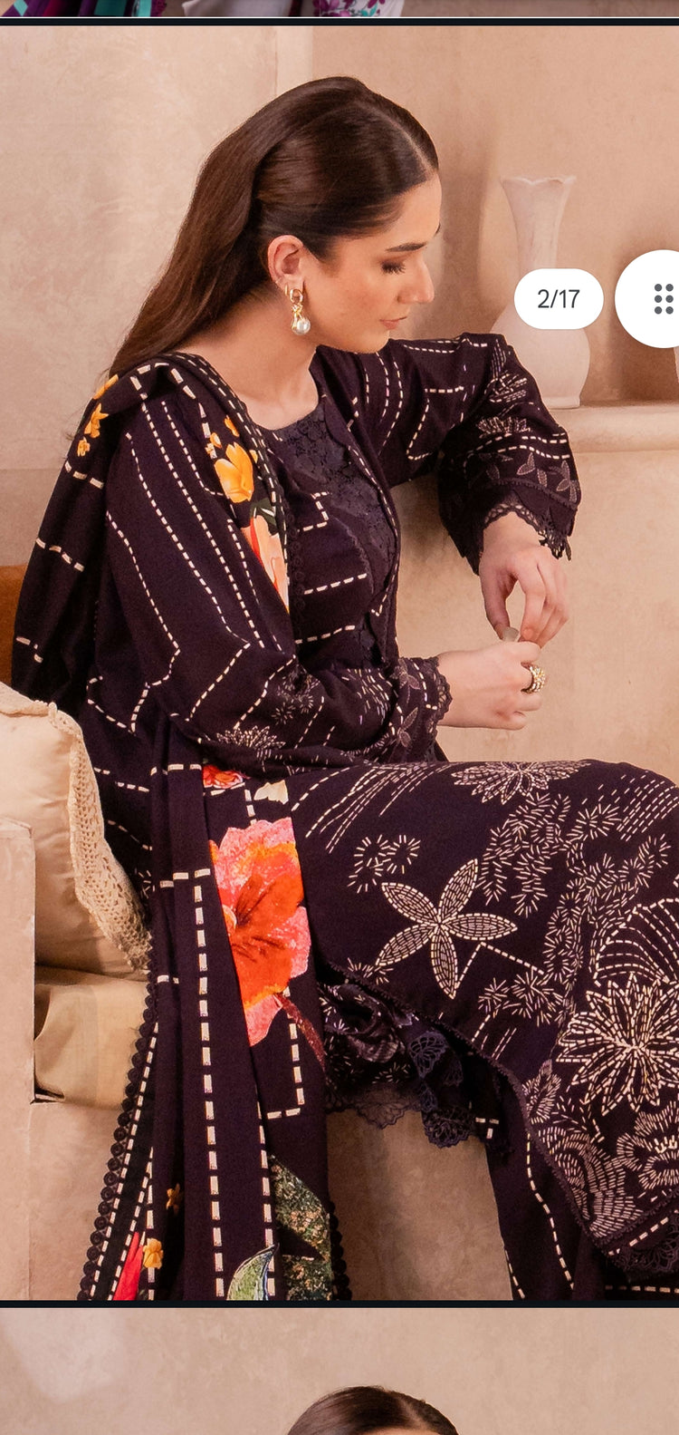 AMAL BY ZOYA AHMAD LAWN STITCHED -07