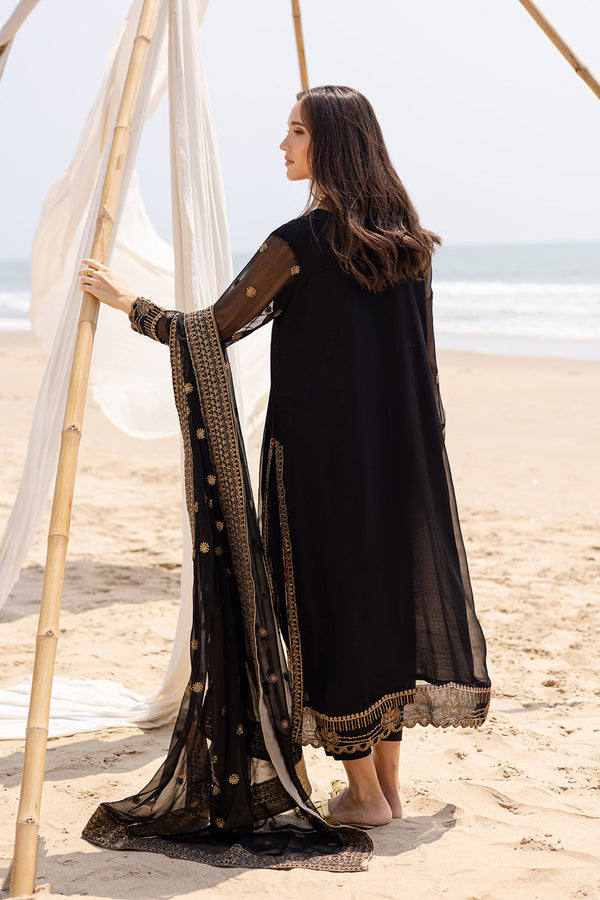 ZYRA FREESIA 3 Piece Embroirdered Chiffon Ananya - FW40053