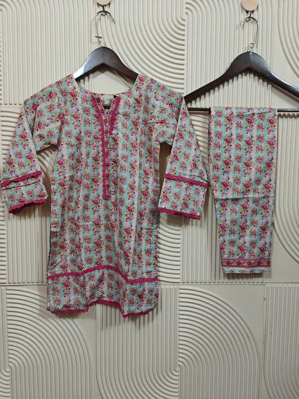 ZOYA AHMAD PREMIUM KIDS WEAR CORD SET D-02