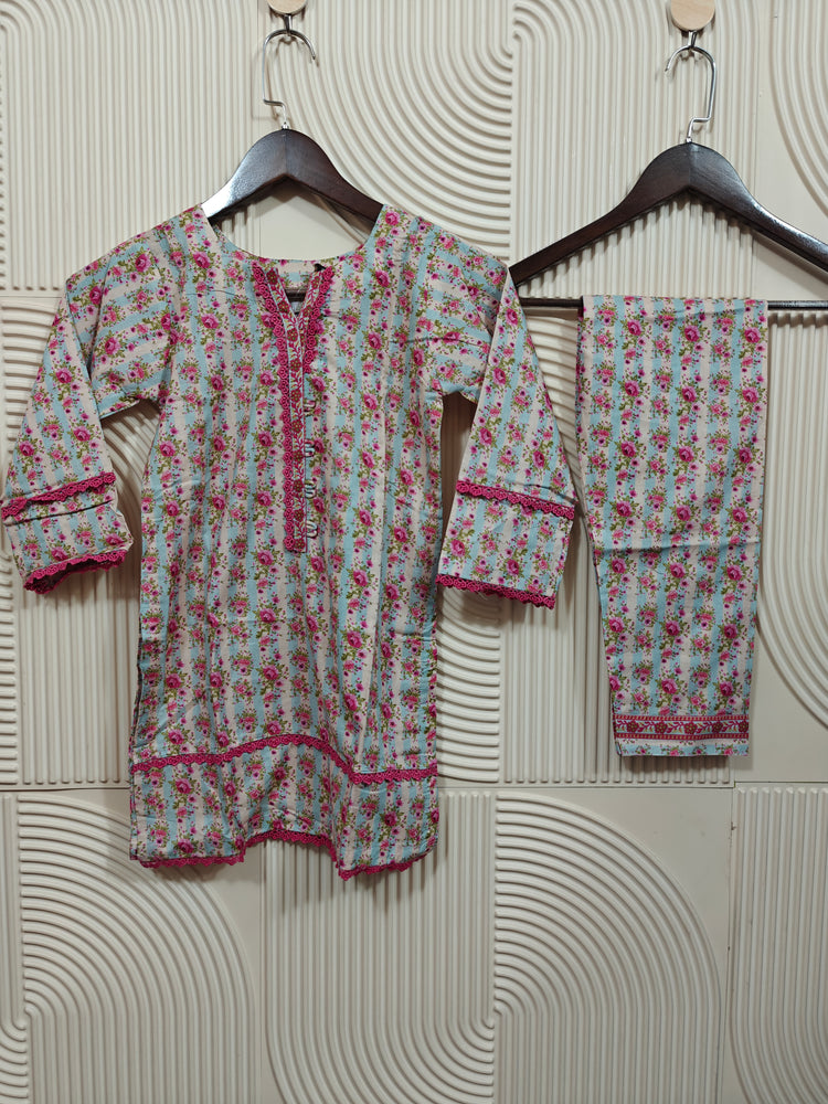 ZOYA AHMAD PREMIUM KIDS WEAR CORD SET D-02