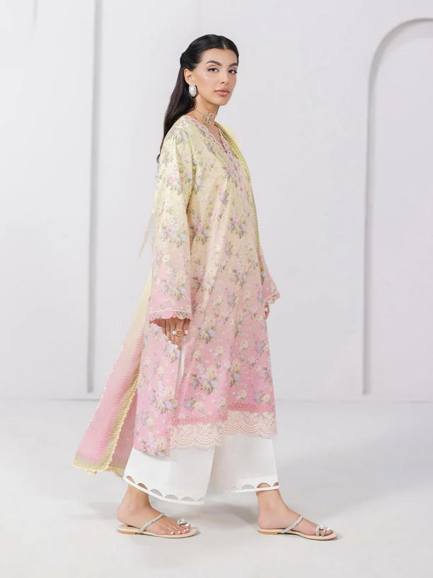 Qalamkar QPrints Embroidered Lawn 2025 | EM-08A