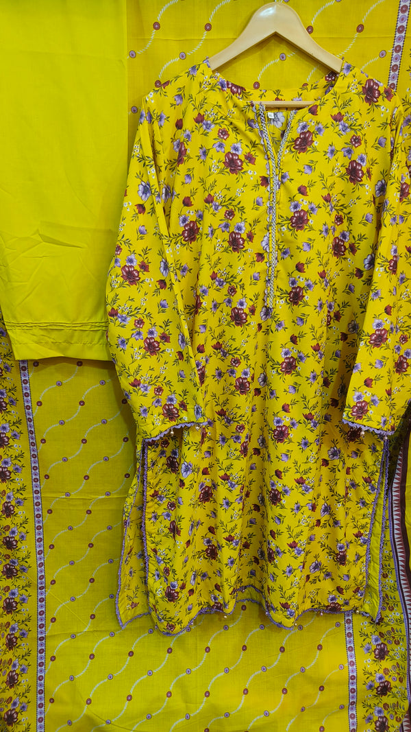 ZOYA AHMED SUMMER LAWN STITCHED 3PC-D04