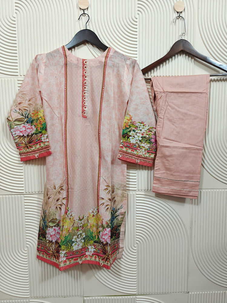 ZOYA AHMAD PREMIUM KIDS WEAR CORD SET D-06