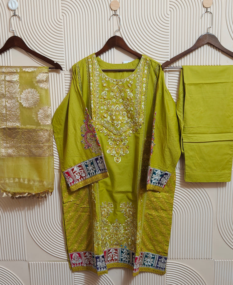 KARMA LAWN STITCHED D-02