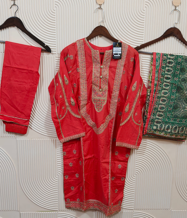 ZOYA AHMED TEHWAR STITCHED LAWN D-05