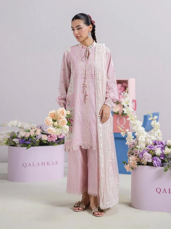 Qalamkar QPrints Embroidered Lawn 2025 | EM-02B