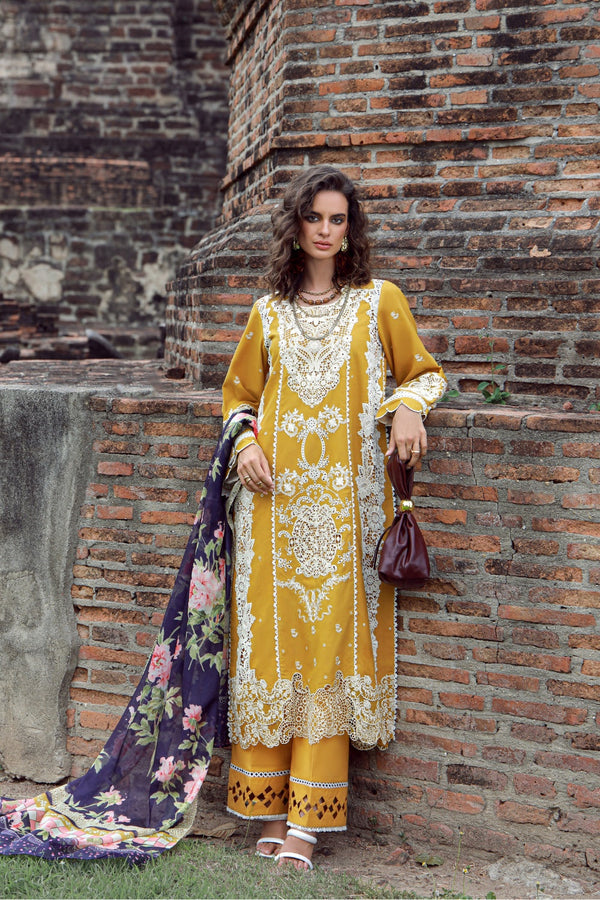 Gulmina by Marwat Textile-Topaz Sun