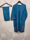ZEBAYESHA STITCHED LAWN CORD SET D-03