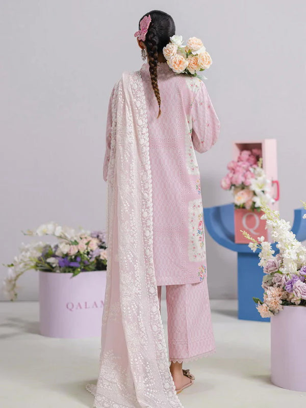 Qalamkar QPrints Embroidered Lawn 2025 | EM-02B