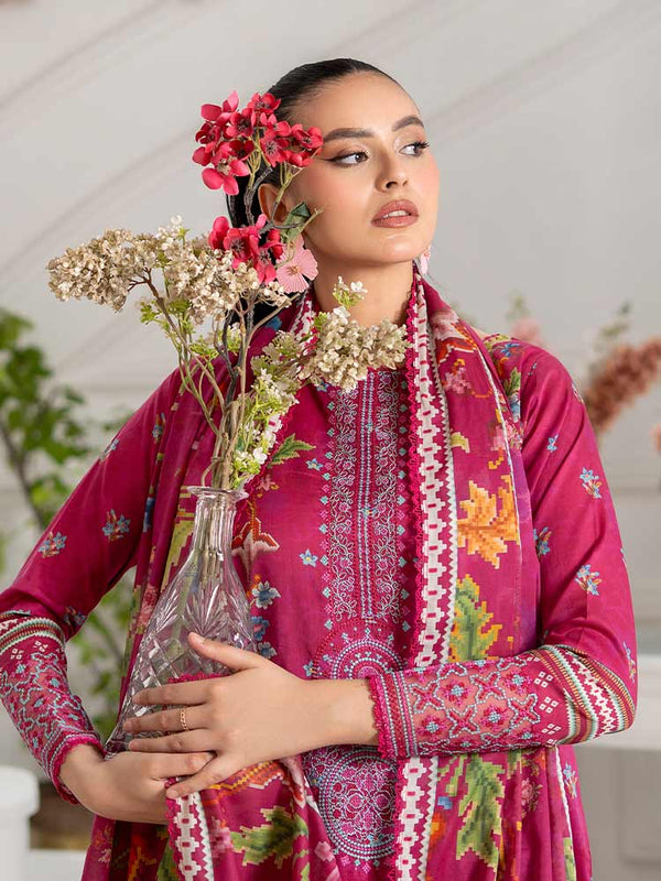 GULL BAHAR 3-Piece Unstitched Digital Printed Lawn Suit