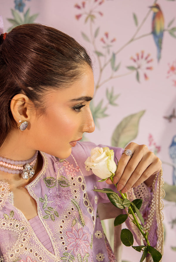 SAAD SHAIKH TROPICAL SILK-ELANORA