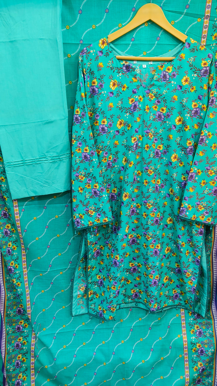 ZOYA AHMED SUMMER LAWN STITCHED 3PC-D02