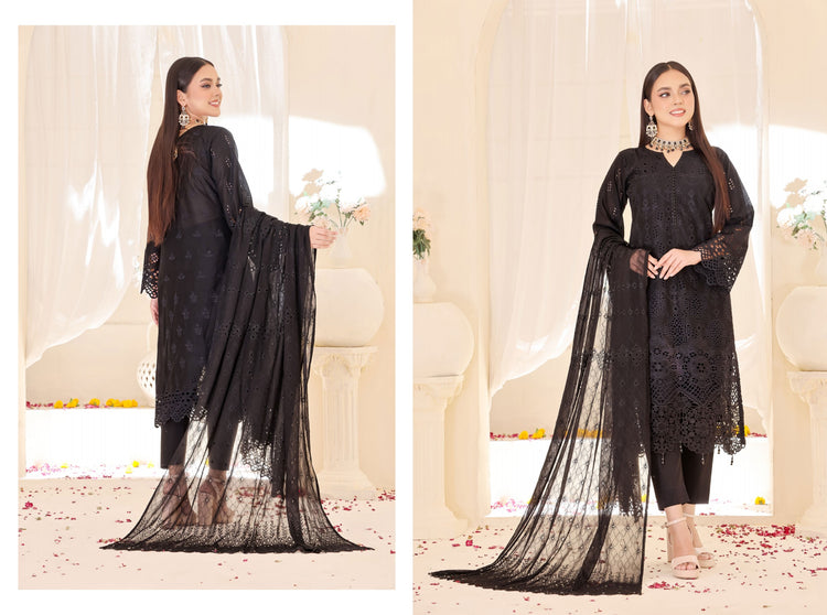KINZA CHICKEN KARI UN-STITCHED COLLECTION BY BIN HAMEED 24'-08