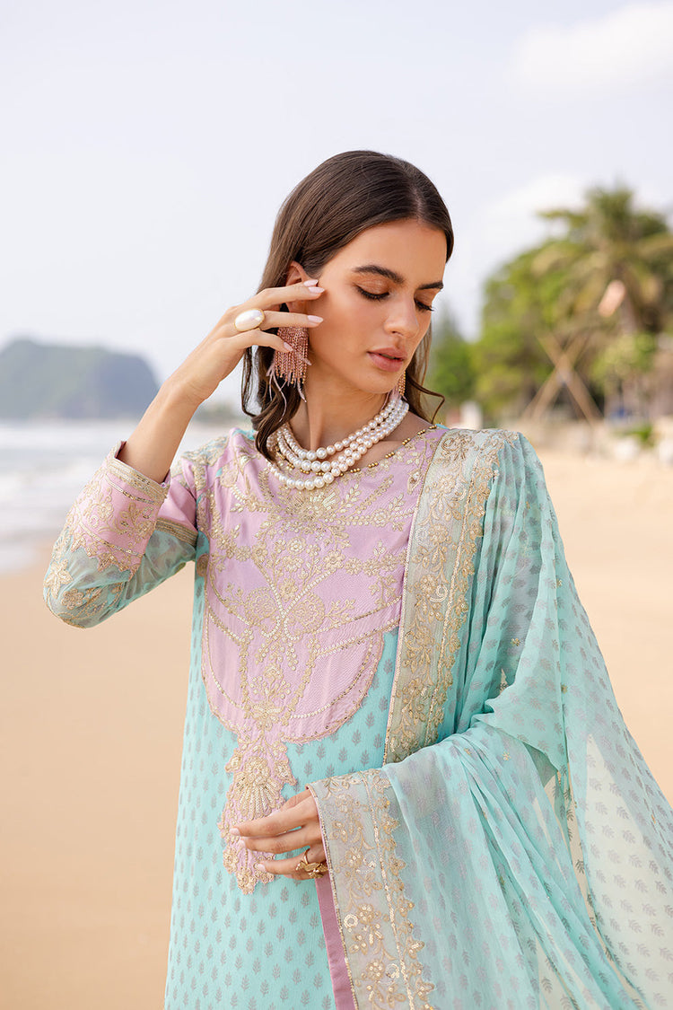 ZYRA FREESIA 3 Piece Embroirdered Chiffon Aarohi - FW40056