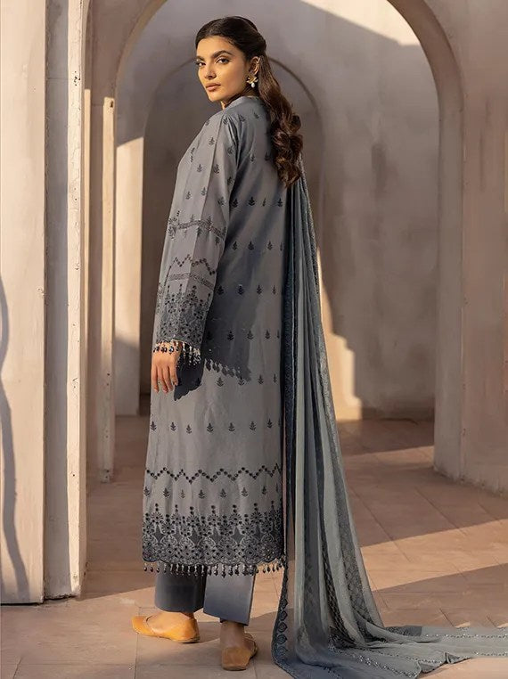 Arzoo Lawn Collection 2025 by Mahees (D-07)