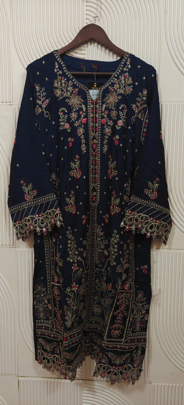 BIN SAEED COTTON SATIN RTW D-09