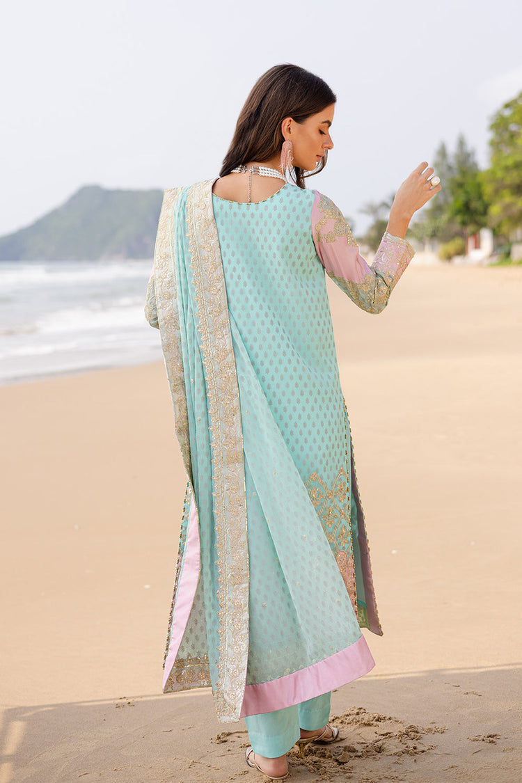 ZYRA FREESIA 3 Piece Embroirdered Chiffon Aarohi - FW40056