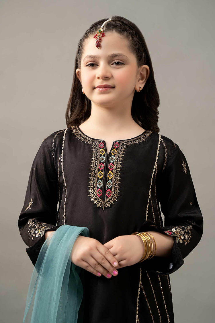 MARIA B KIDS MKS-EF25-18 BLACK 2-4