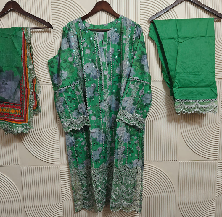 KARMA GUL POSH LUXURY STITCHED LAWN D-01