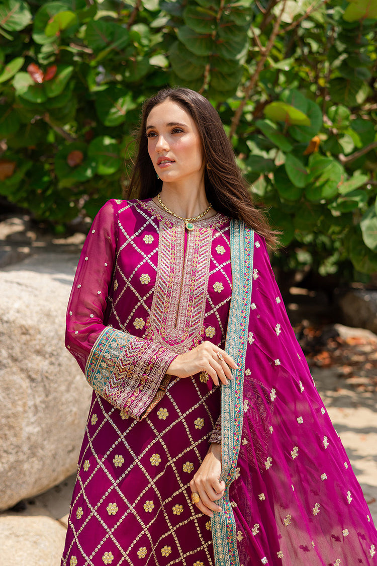ZYRA FREESIA 3 Piece Embroirdered Chiffon Aditi - FW40051