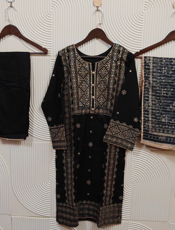 ZOYA AHMED TEHWAR STITCHED LAWN D-01