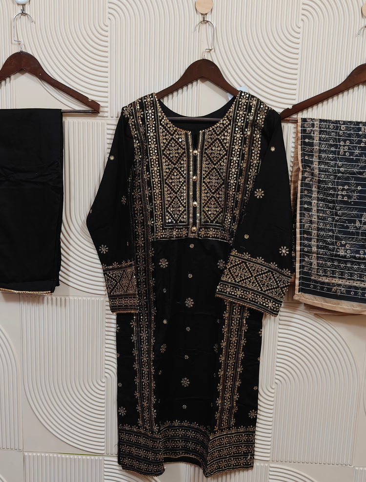 ZOYA AHMED TEHWAR STITCHED LAWN D-01
