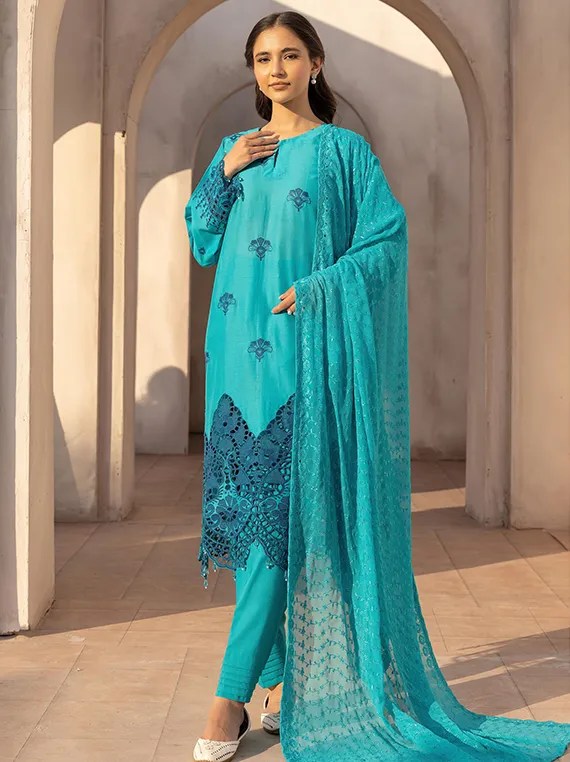 Arzoo Lawn Collection 2025 by Mahees (D-06)