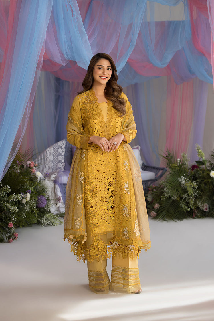 SOBIA NAZIR-DESIGN 1A LUXURY LAWN'25 UNSTICHED