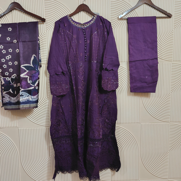 ZOYA AHMED MALIHA EID LAWN D-01