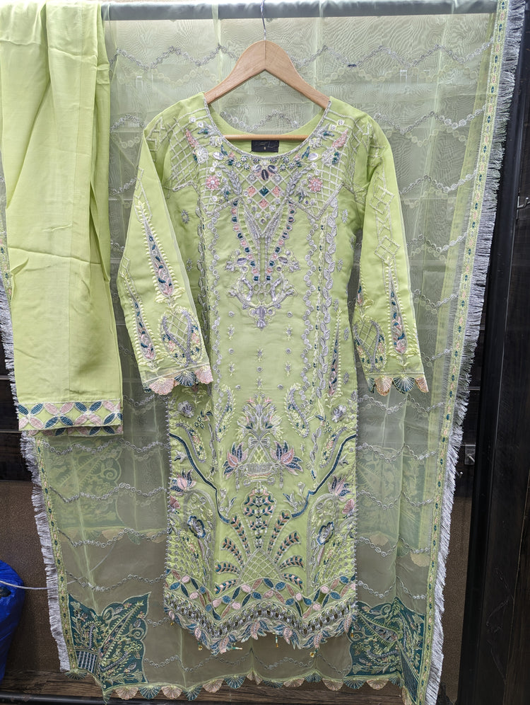 ARSHEEN BANO BY ZOYA AHMED HANDWORK STITCHED D-14