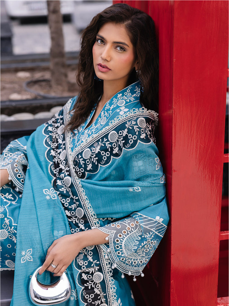 MAHNUR BROADWAY 25' Scarlet | 3 PC Lawn