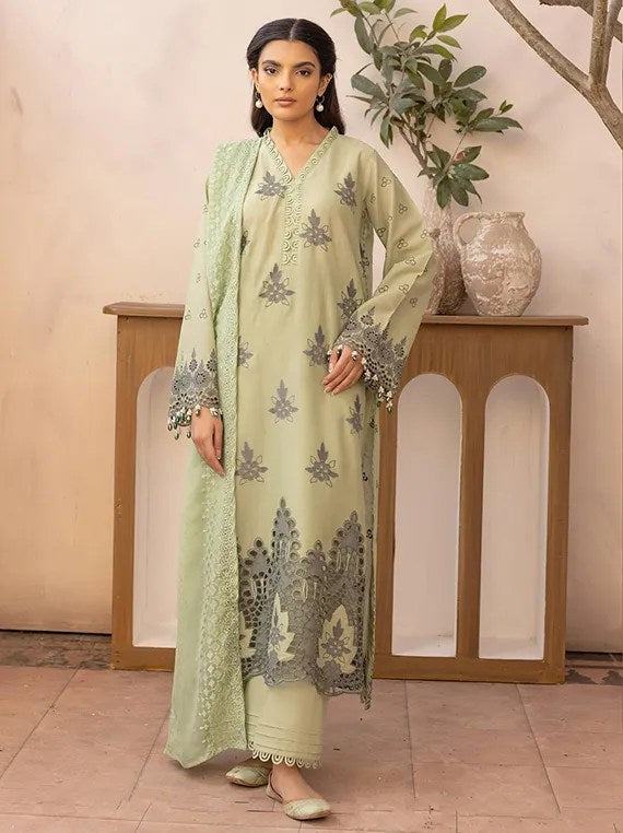 Arzoo Lawn Collection 2025 by Mahees (D-02)
