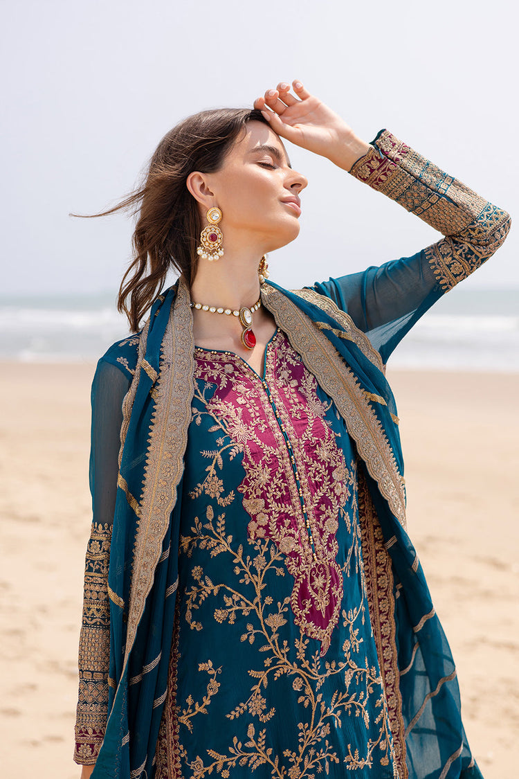 ZYRA FREESIA 3 Piece Embroirdered Chiffon Aadhya - FW40052