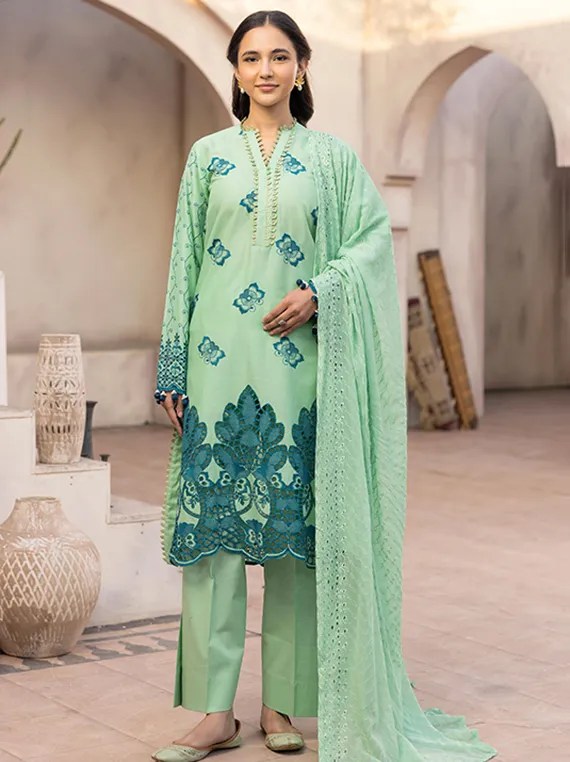 Arzoo Lawn Collection 2025 by Mahees (D-08)