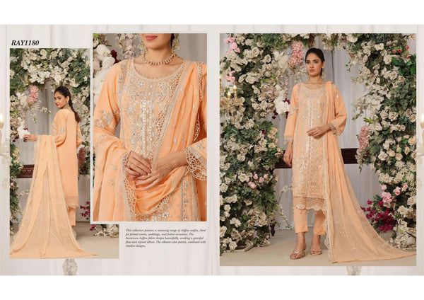 TANIA BY BINHAMEED | SEMI-STITCHED | D-07