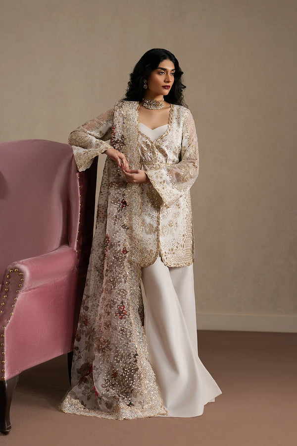 QURBAT BY AYZEL UJN-STITCHED 3PC | Riwaayat