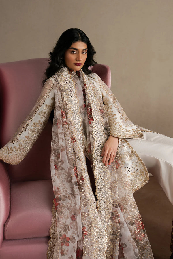 QURBAT BY AYZEL UJN-STITCHED 3PC | Riwaayat