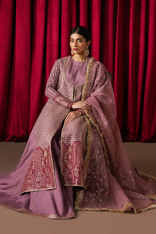 QURBAT BY AYZEL UJN-STITCHED 3PC | Humnishin