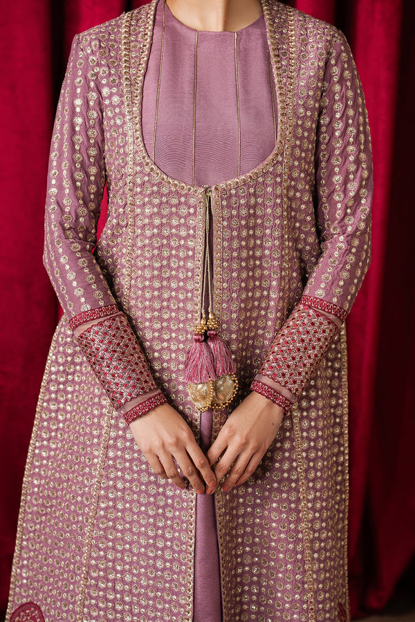 QURBAT BY AYZEL UJN-STITCHED 3PC | Humnishin