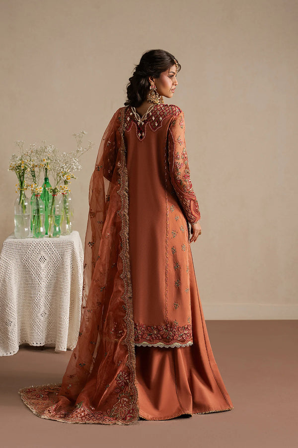 QURBAT BY AYZEL UJN-STITCHED 3PC | Sahaara